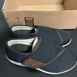 Youyun black Velcro, orthopedic shoes, new inbox